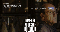 Desktop Screenshot of corkfrenchfilmfestival.com